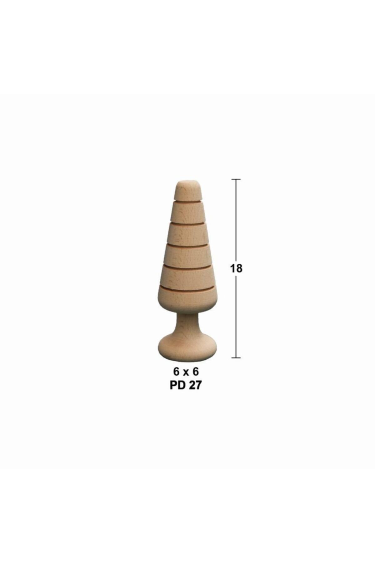 Paintable Natural Tree Pd27