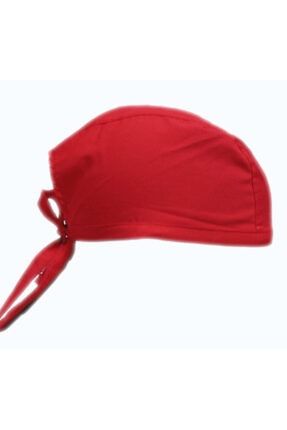 Aşçı Kep Şapka Bandana (kırmızı) BNDN11