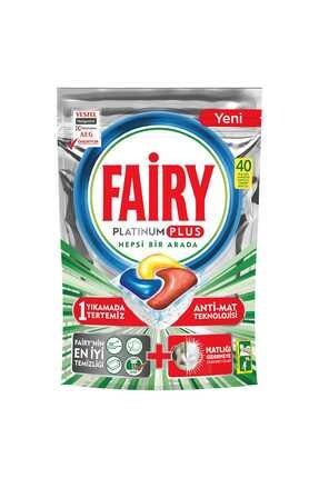fairy platinum plus 40 yikama bulasik