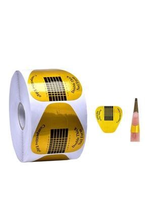 Gold Protez Tırnak Şablonu S-7141145566068