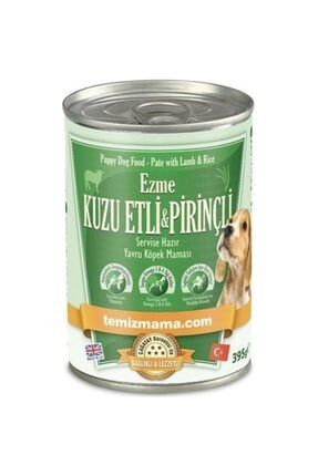 Temizmama Ezme Kuzu Etli Pirincli Yas Yavru Kopek Mamasi 400 Gr 3 Tane Trendyol