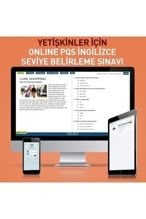 Another Yetiskinler Icin Online Pqs Ingilizce Seviye Belirleme Sinavi Trendyol