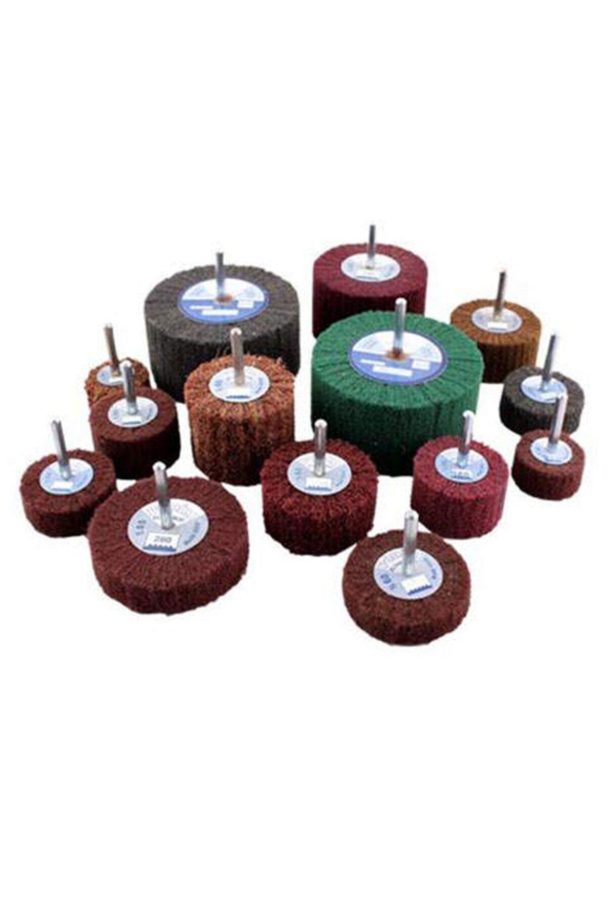 NİKON Saplı Mop Keçe Zımpara 40x20 mm-400 Kum