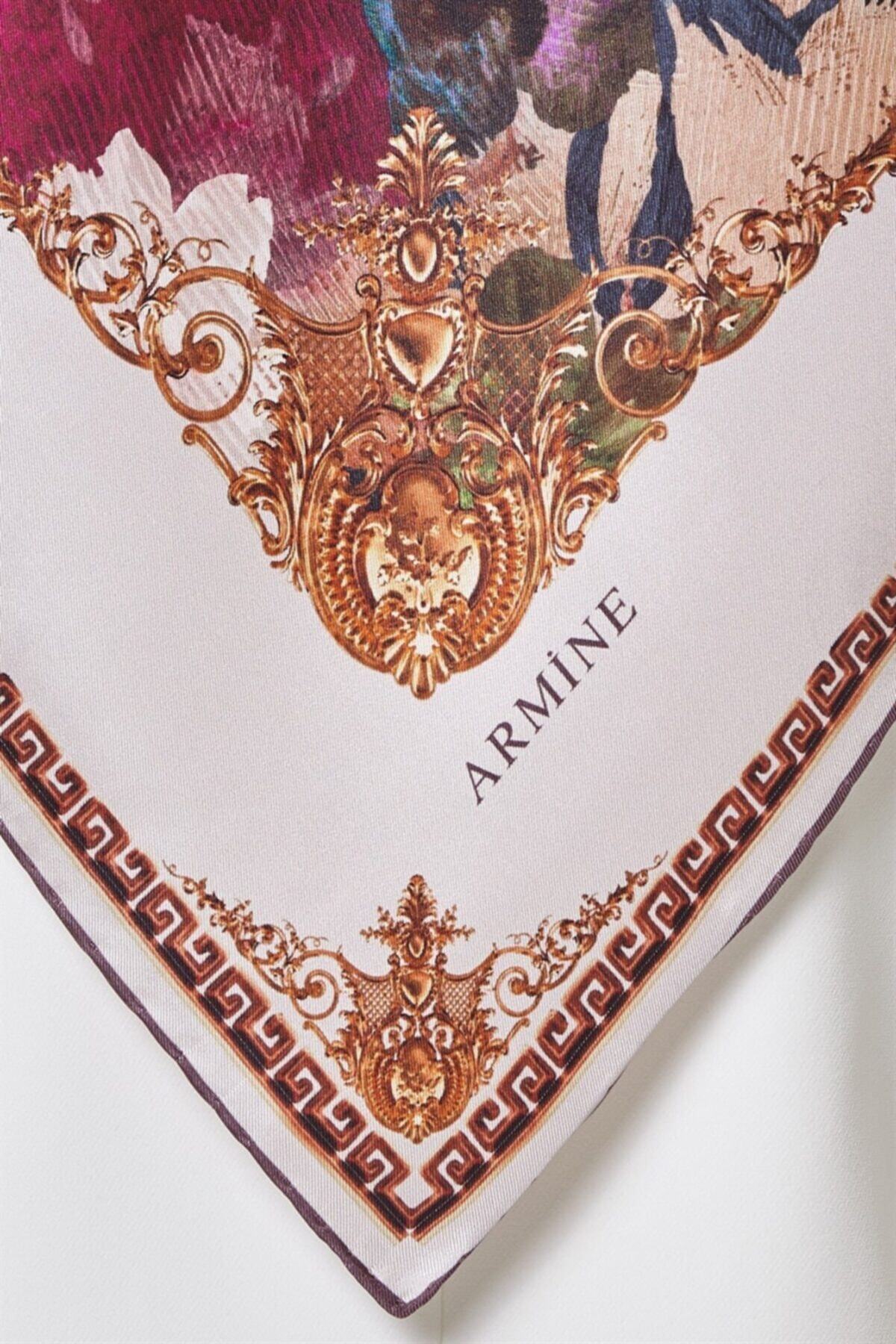 Armine-Eșarfă din mătase twill 9y8109-38 4