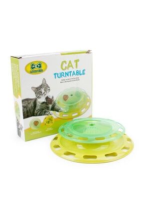 Ödüllü Kedi Mama Kabı - Cat Turntable - Eğlenceli Kedi Oyuncağı catturntable