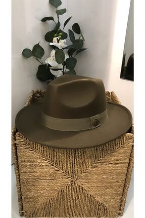 Kadın Haki Panama Şapka MA03106