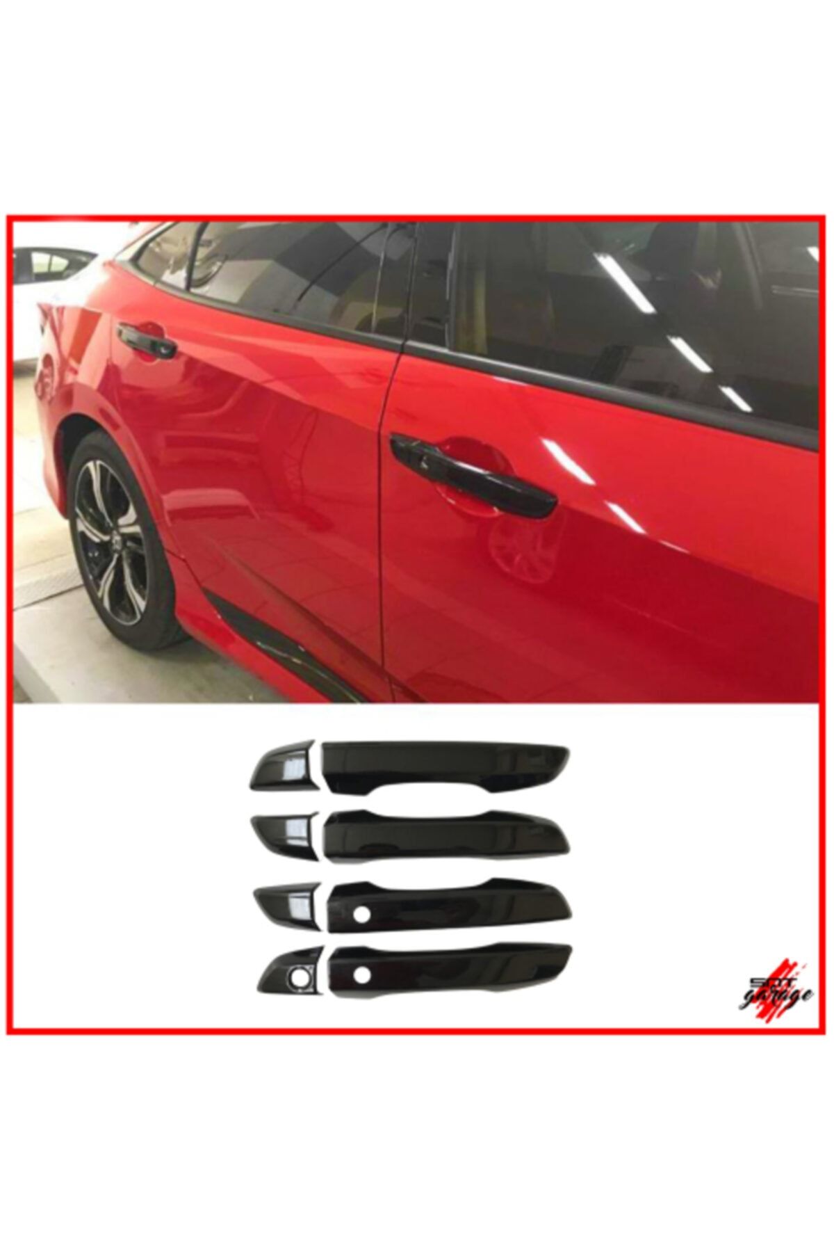 sntgarage honda civic fc5 kapi kolu kaplama piano black 2016 2020 fiyati yorumlari trendyol