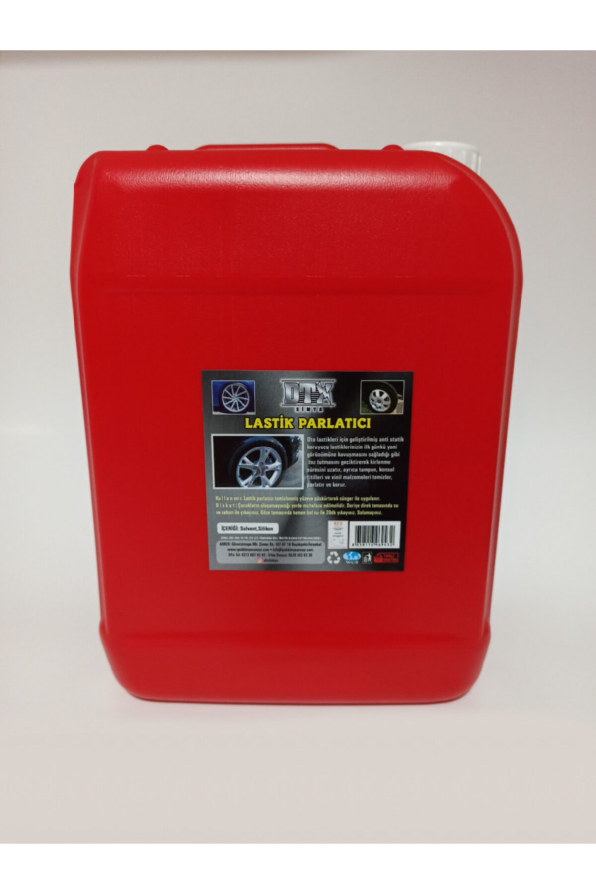 Oto Ve Motorsiklet Lastik Parlatıcı 5 Kg