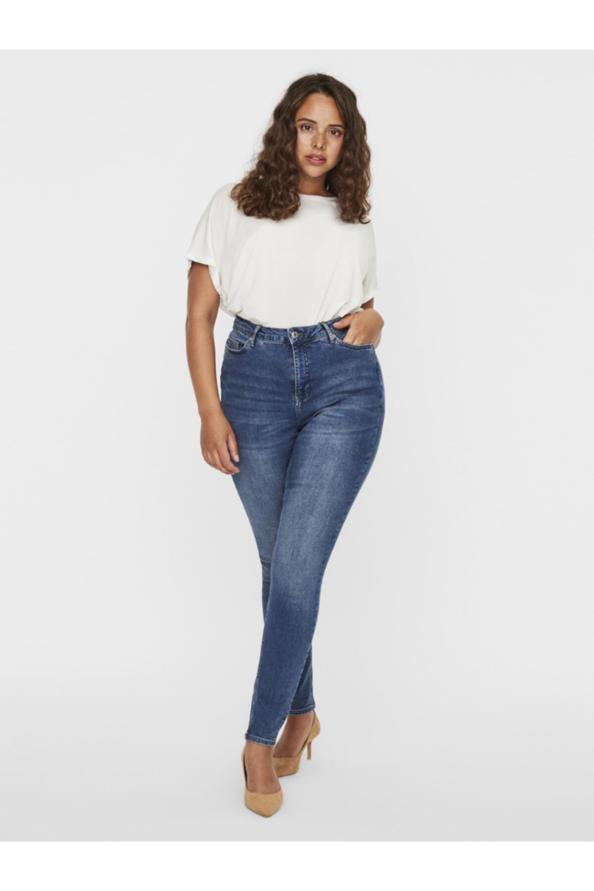 Vero Moda Jeans Blau Skinny