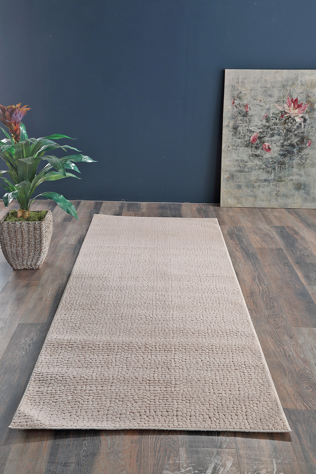 polaris hali kabartma desenli kaymaz taban yolluk hali vizon fiyati yorumlari trendyol