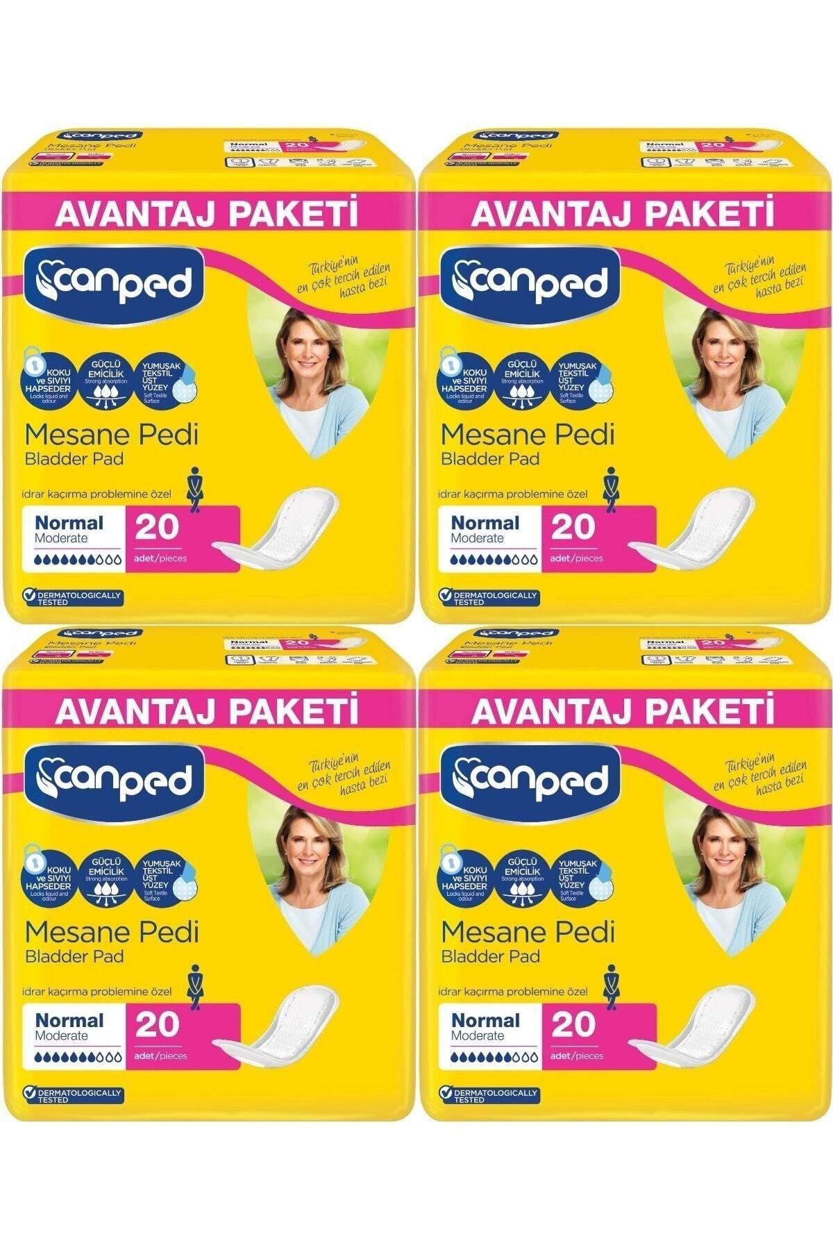 Canped M-orta Boy Normal 80 Adet  Mesane Pedi Avantaj Paket