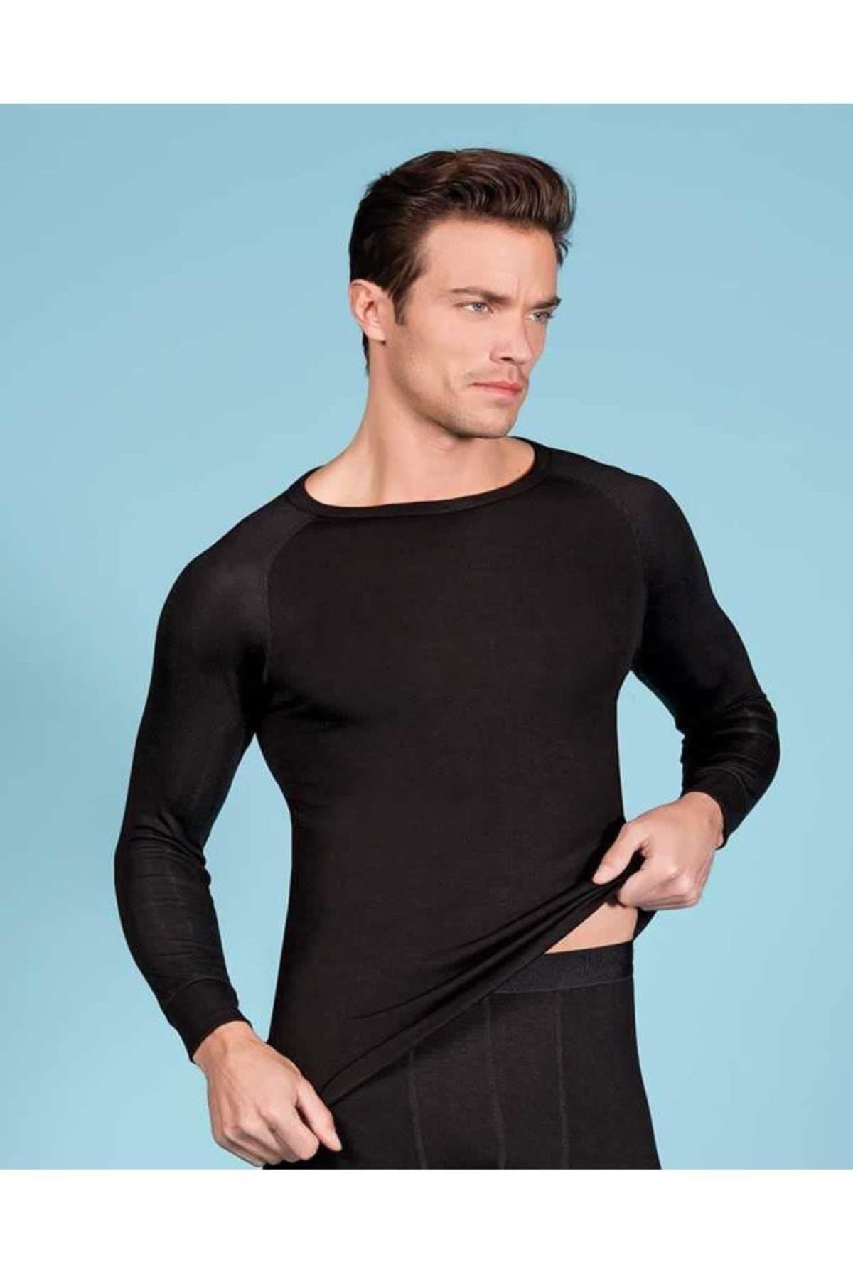 Berrak 3 Piece Men s Long Sleeve Luxury Thermal Underwear Trendyol