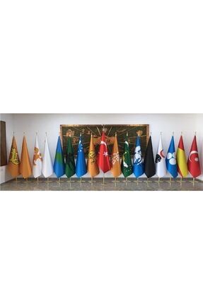 Eski Türk Devlet Makam Bayrakları, Makam Bayrağı, Osmanlı Flamaları bayrakaleskimkm17sarı224