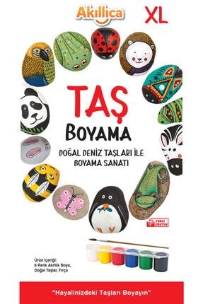 akillica tas boyama seti stone