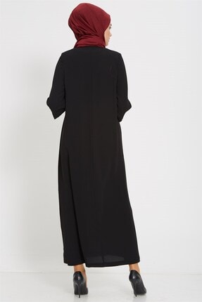 Nihan Kadin Siyah Nakisli Ferace X2004 Fiyati Yorumlari Trendyol