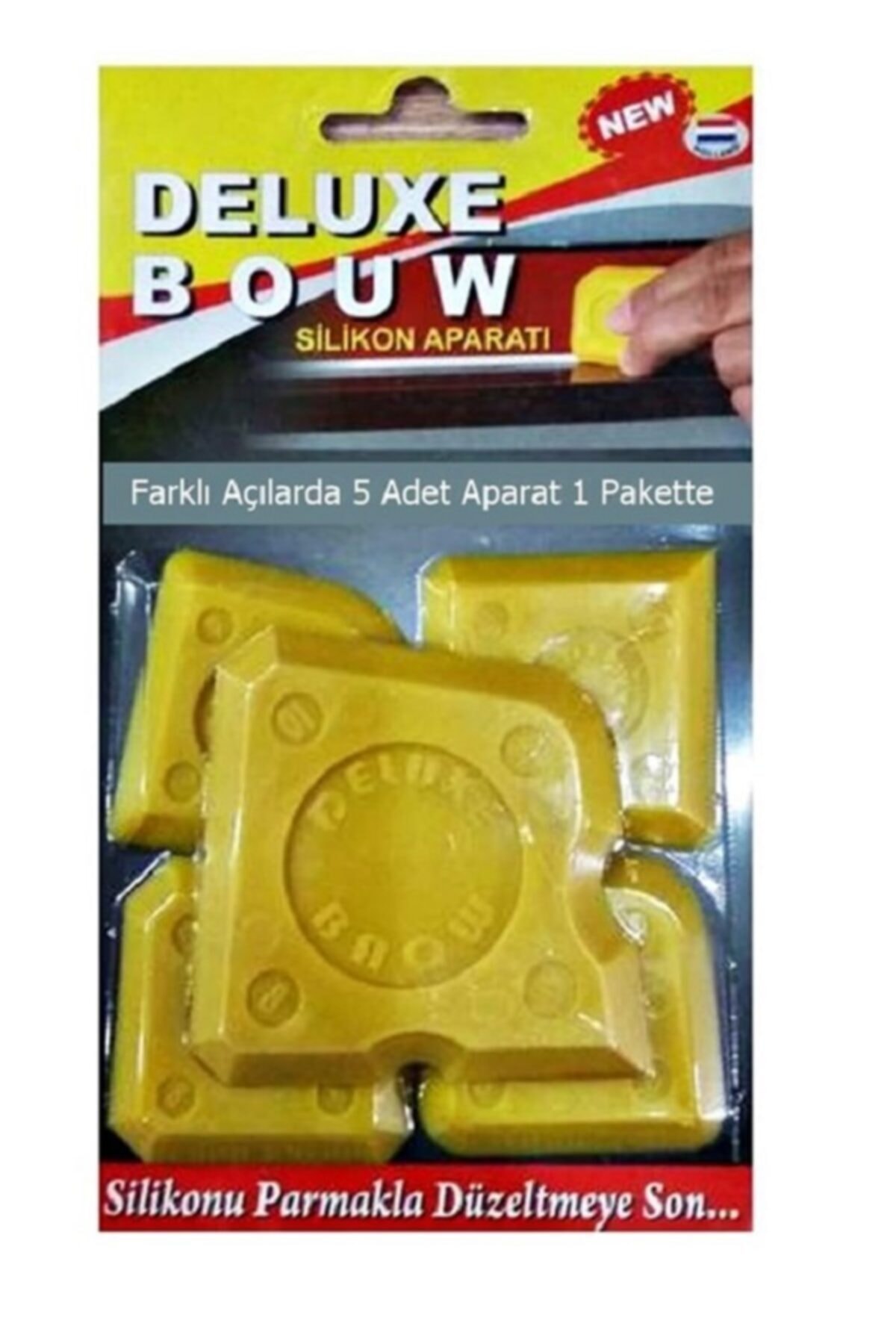 Deluxe Bouw Silikon Silikonize Mastik Çekme Düzeltme Aparatı 5 Parça