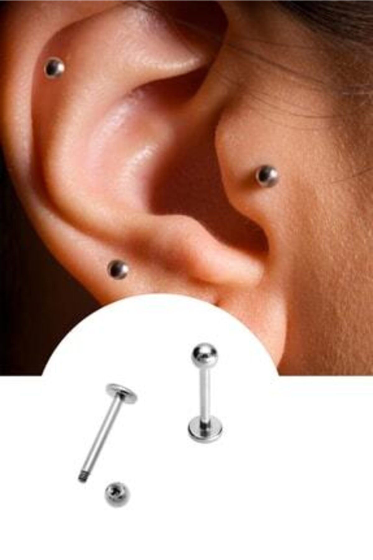 6mm labret top