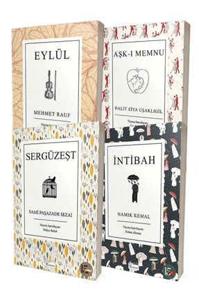 Bez Ciltli Türk Edebiyat Klasikleri 4 Kitap Set (no:2) KITAPSEVER054