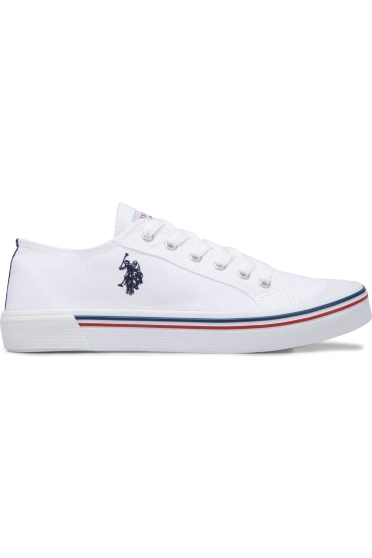 کفش ورزشی پیاده روی روزانه پنه لوپه سفید زنانه U.S. Polo Assn.