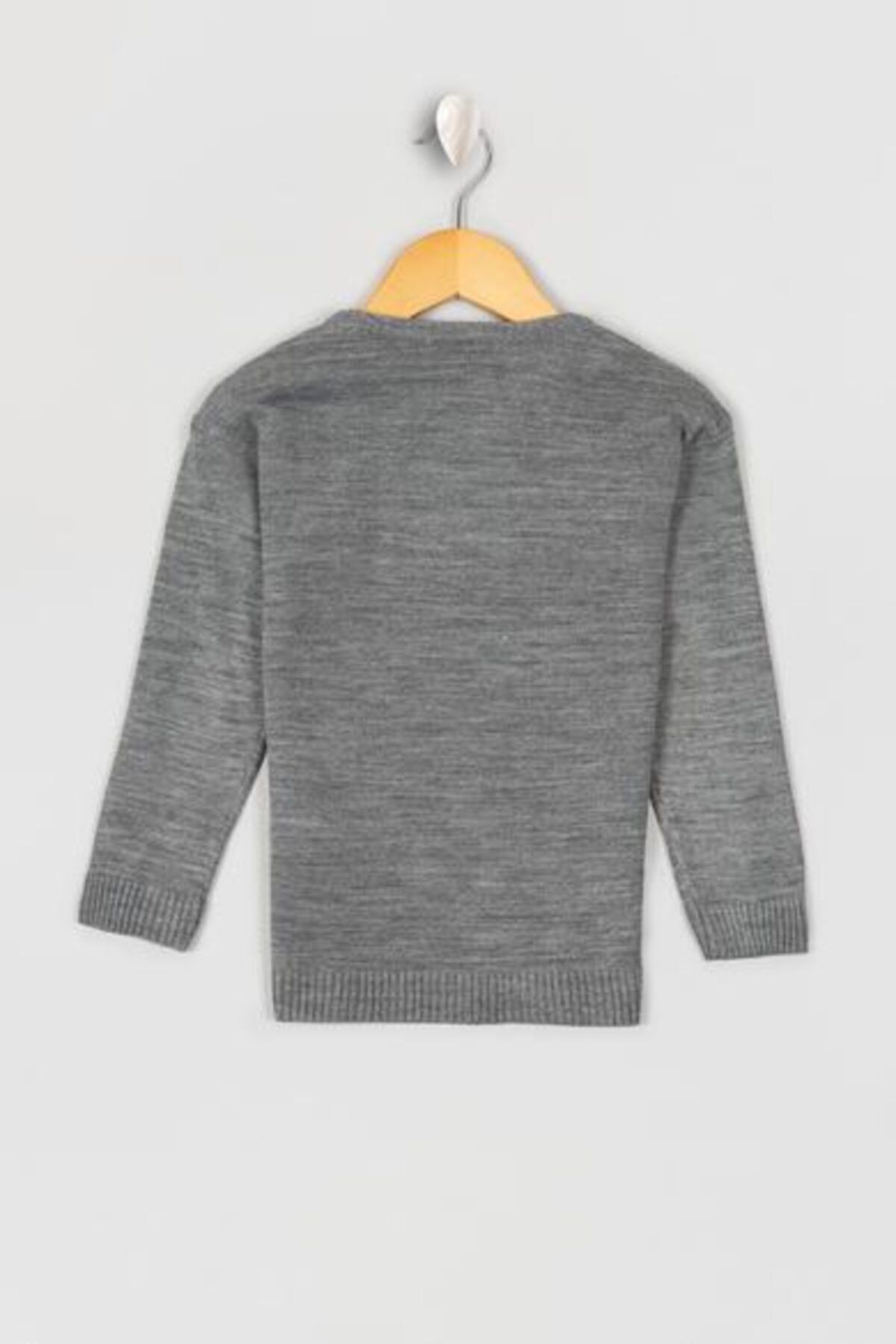 ژاکت بافتنی دخترانه طوسی U.S. Polo Assn.