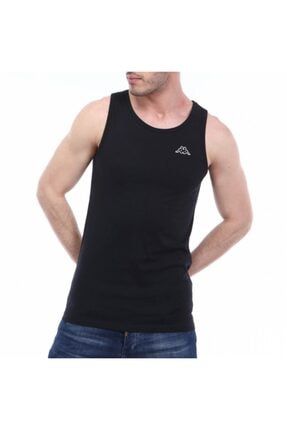 Erkek Kolsuz T-shirt Gatan Siyah 1-303HZ90