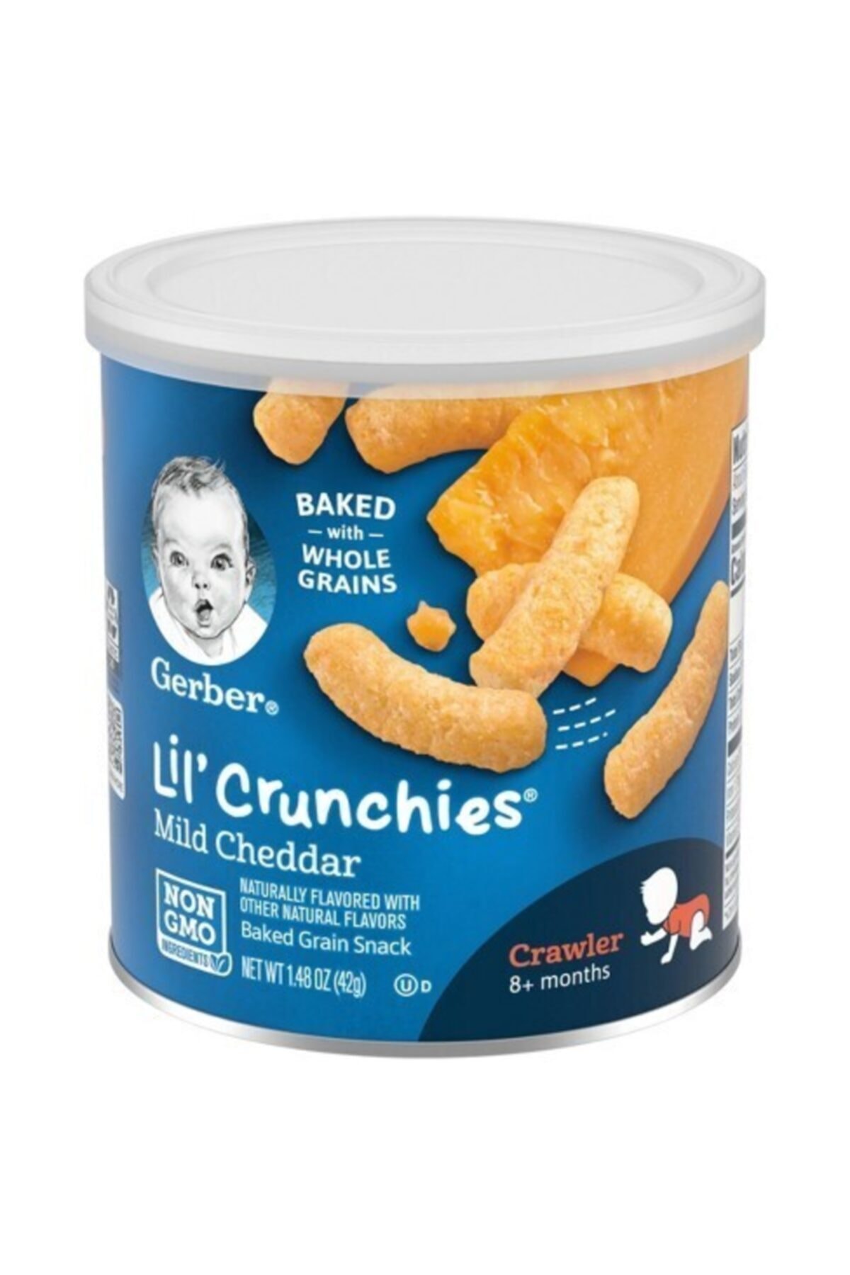GERBER Lil Crunchies Mild Cheddar