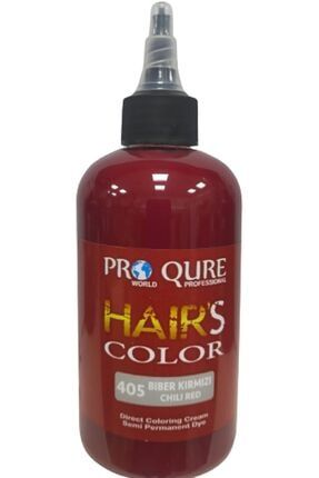 Proqure Saç Boyası Biber Kırmızı 250 Ml RAN1540