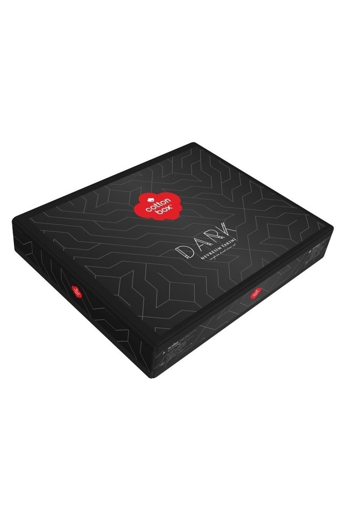 سرویس روتختی  قهوه ای کاتن باکسCotton Box | MSTK08382 اورجینال - تصویر 3