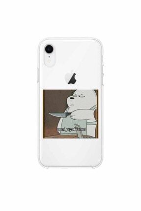 Iphone X Şeffaf Lansman My Mood Baskılı Kılıf IPXR-MYMOOD