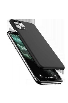 Apple Iphone 11 Pro Max Kılıf Ultra Ince Sert 1. Sınıf Pp Kamera Korumalı Zar Kapak PPiPhone11ProMaxKılıfA