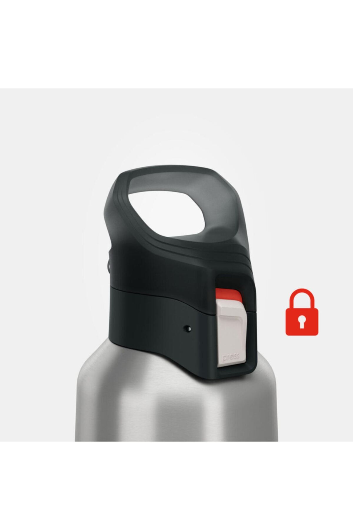فلاسک بنفش Thermos استیل ضد زنگ Quechua 0.8 لیتر MH500 Decathlon