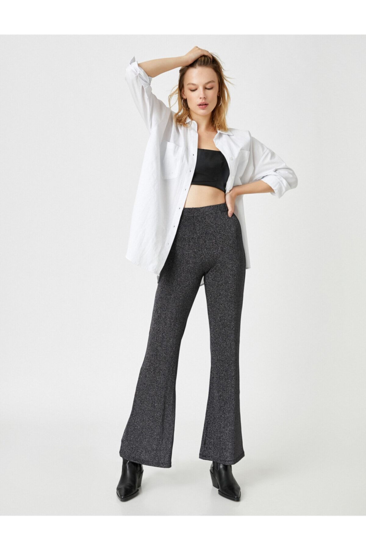 Koton Hose Grau Bootcut Fast ausverkauft