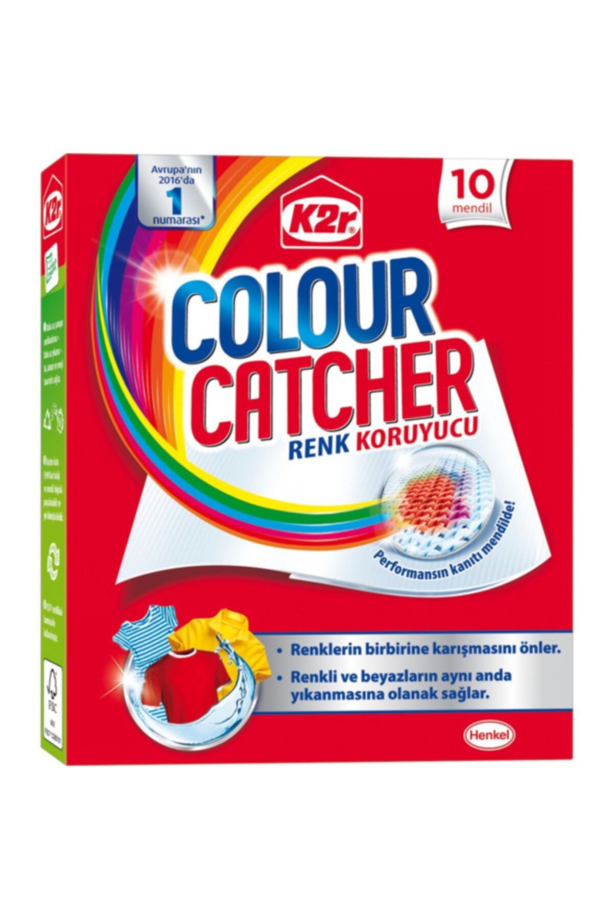 K2R Renk Koruyucu Mendil 10 Adet