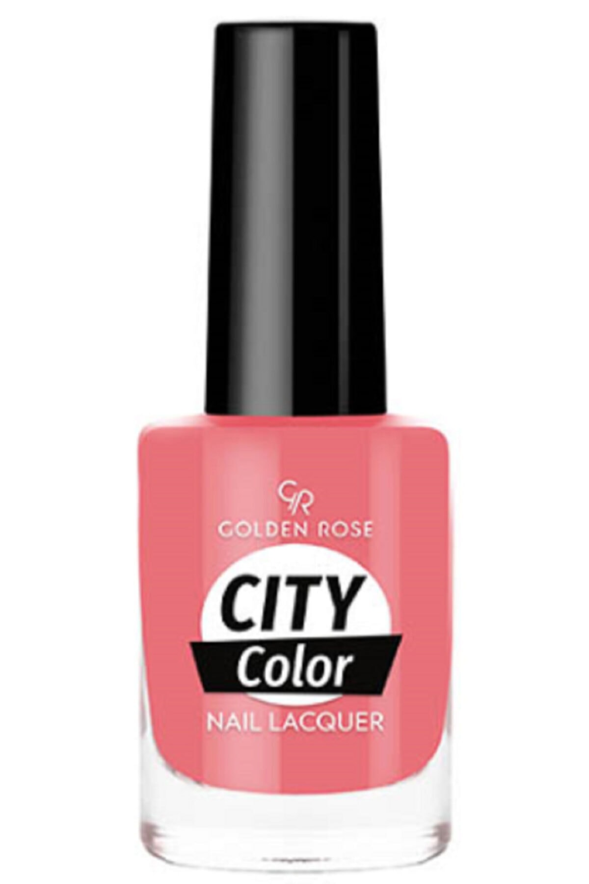 لاک ناخن سیتی کالر City color رنگ صورتی کالباسی شماره 75 گلدن رز Golden Rose
