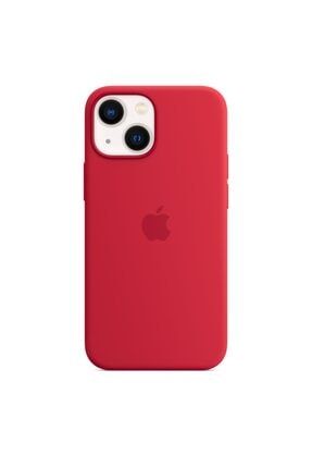 Iphone 13 Mini Magsafe Özellikli Silikon Kılıf (product)red - Mm233zm/a 194252780718