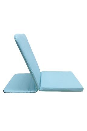 Su Yeşili Backjack Meditasyon Sandalyesi Sırt Destekli Yer Minderi R-YBJ102