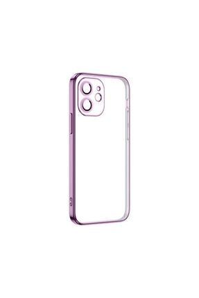 Iphone 11 Uyumlu Renkli Kenarlıklar Süper Kesim Orjinal Kenarlıklar Silikon Kılıf AKE5101