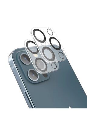 Iphone 12 Flaşlı Çekimlerde Parlama Yapmayan Uyumlu Kamera Lens Koruyucu 12lenskoruma