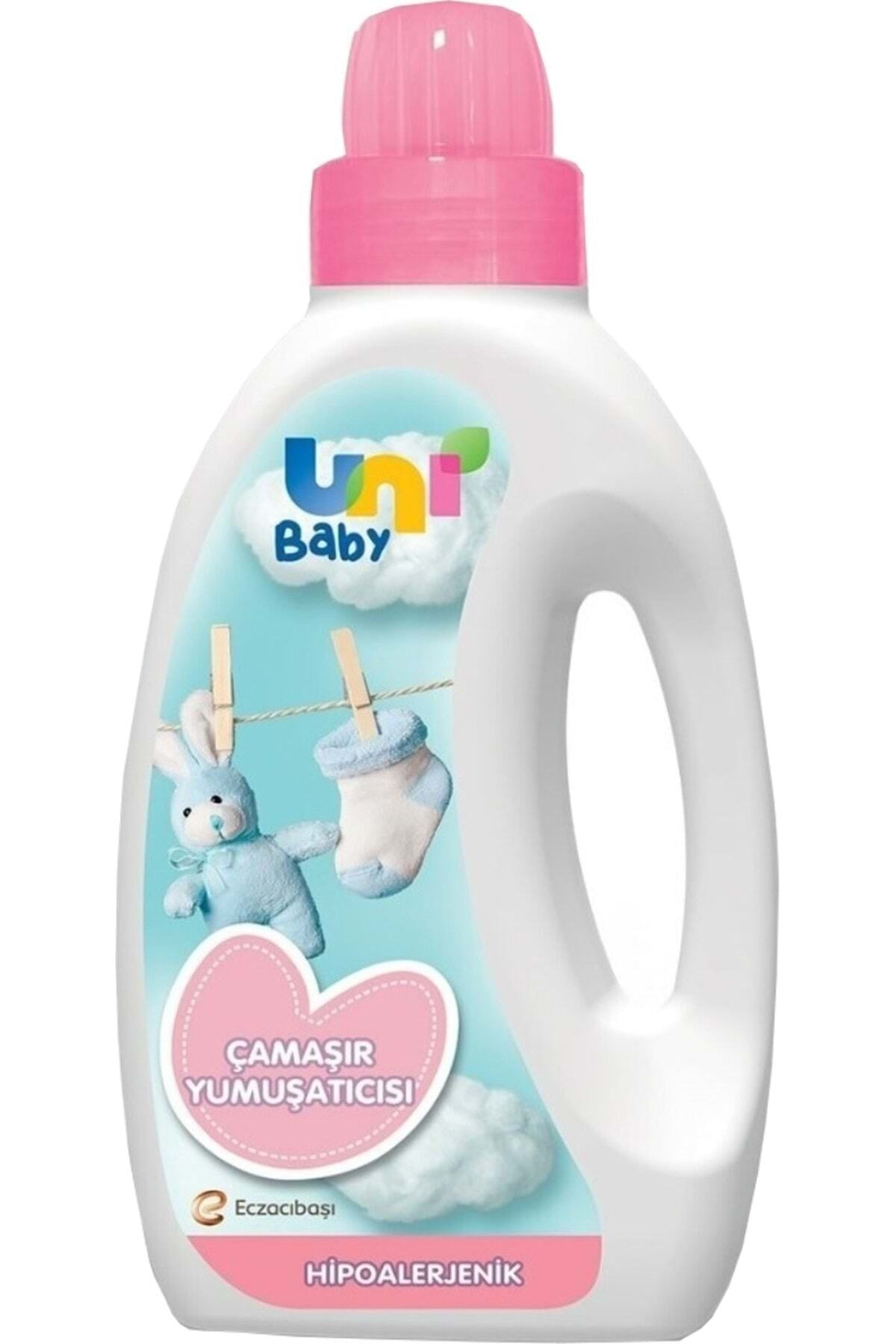 Uni Baby Çamaşır Yumuşatıcı 1500ml Hassas Ciltler İçin Hipoalerjenik Pembe 6'lı Set fotoğrafı 2 (önizleme)
