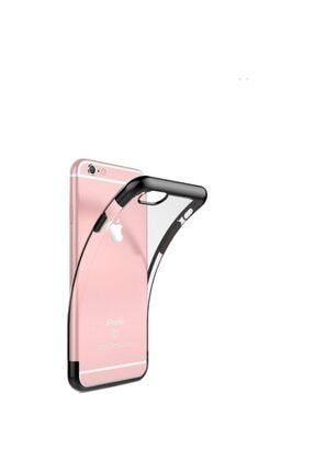 Apple Iphone 7 Plus Kılıf Dört Köşe Lazer Renkli Şeffaf Yumuşak Silikon 4KLiPhone7PlusKılıfA