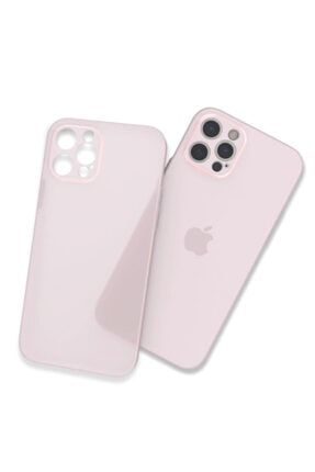 Apple Iphone 12 Pro Kılıf Kamera Korumalı Ultra Ince Yumuşak Saydam Renkli Silikon TinyiPhone12ProKılıfA