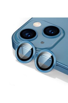 Iphone 13 Uyumlu Camera Lens Screen Protector Mavi NZH-EKR-KRYC-0059