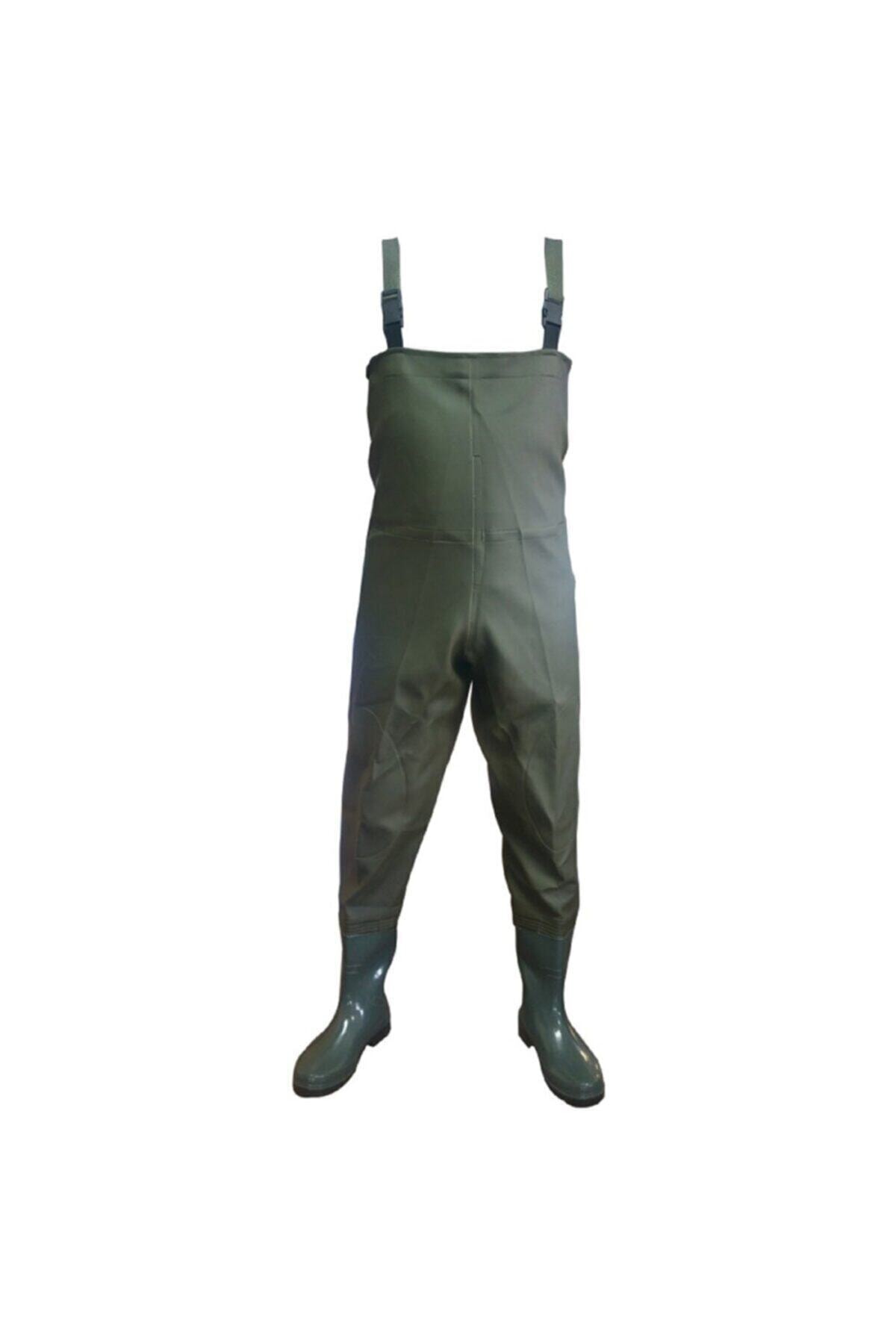 PALALI Pvc Göğüs Çizme (reçber Çizmeli )