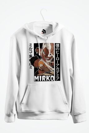 My Hero Academia - Rabbit Hero Mirko Anime Baskılı Kapşonlu Sweatshirt KS170939021221