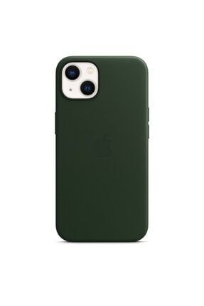 Iphone 13 Magsafe Özellikli Deri Kılıf Sequoia Green - Mm173zm/a 194252779934