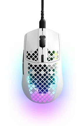 Aerox 3 2022 Rgb Kablolu Beyaz Gaming Mouse SSM62603