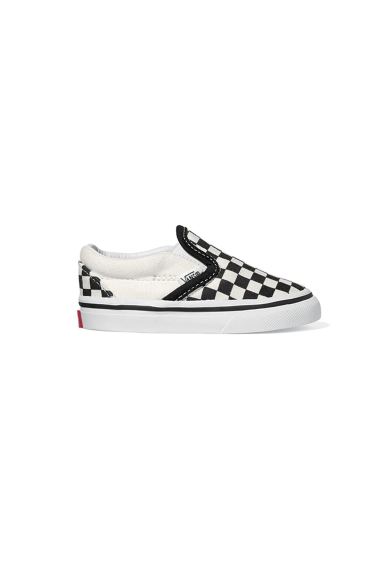 Vans Uy Classic Slip-on Checker White Çocuk Sneaker