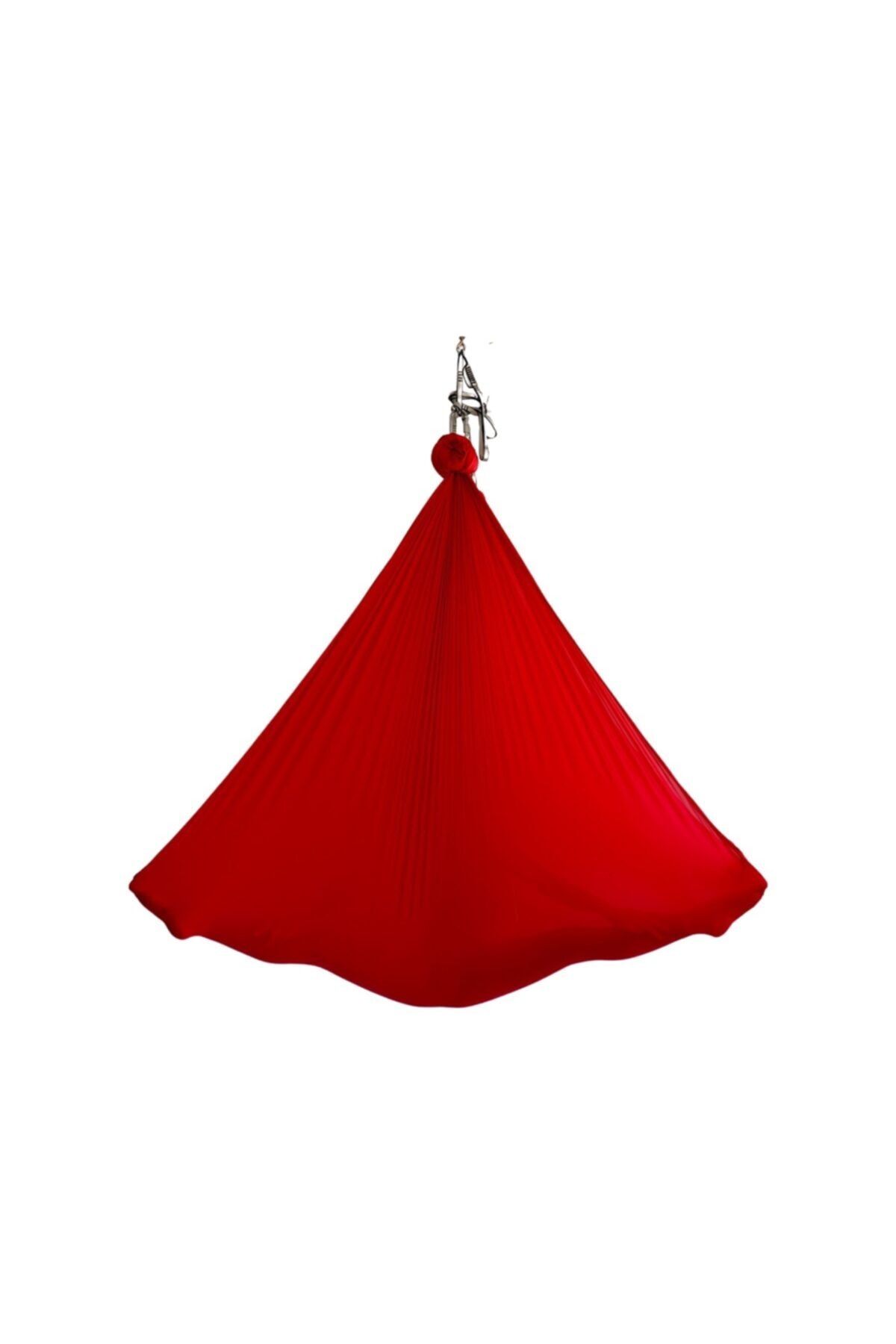 لوازم یوگا قرمز مردانه و زنانه چکش 5MX2.70M 3.50 متر کشش MelisaYoga