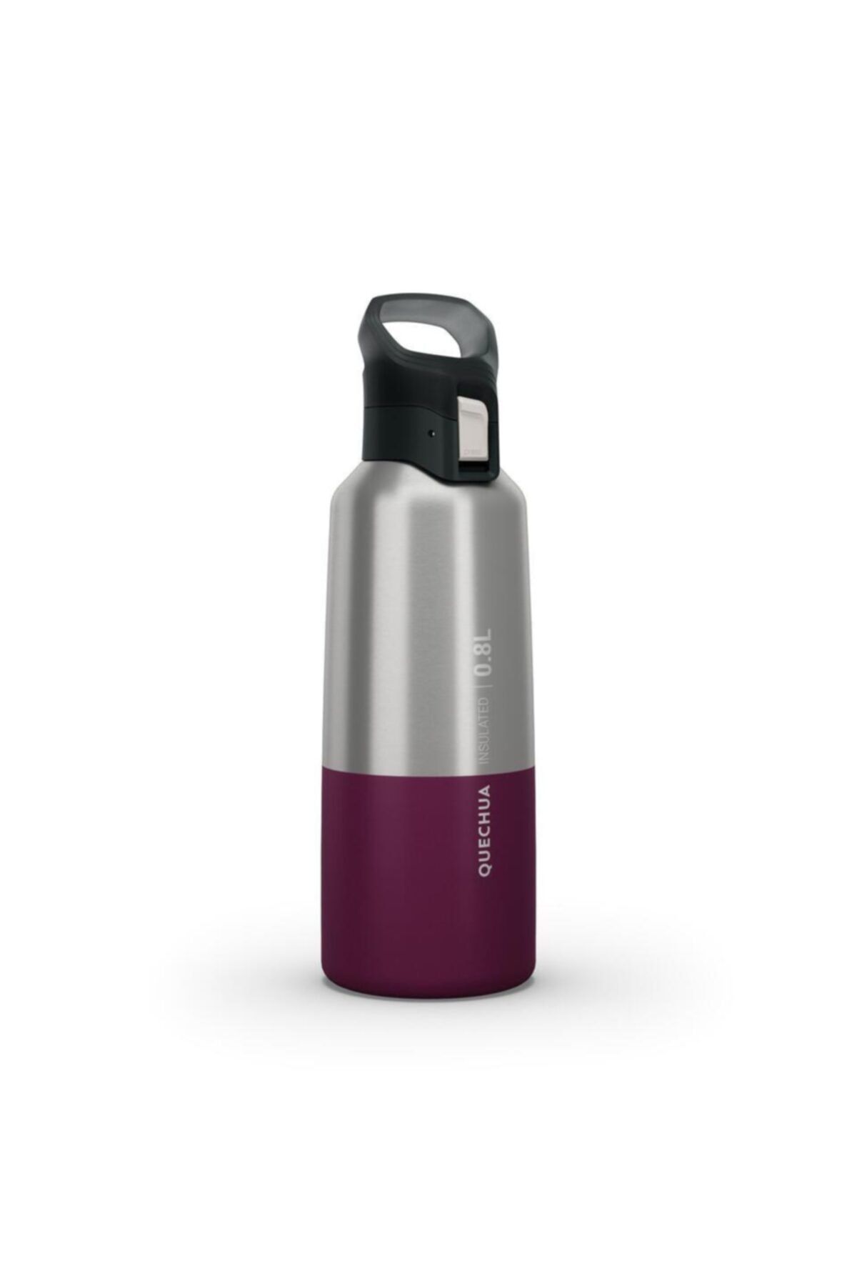 فلاسک بنفش Thermos استیل ضد زنگ Quechua 0.8 لیتر MH500 Decathlon