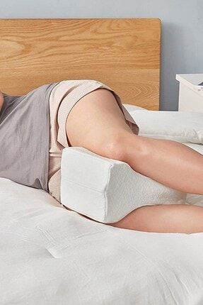 Visco Yastık Bacak Arası Uyku Yastığı Ortopedik Bacak Arası Yastığı Destekli Ortopedik Yastık Minder ery-v04